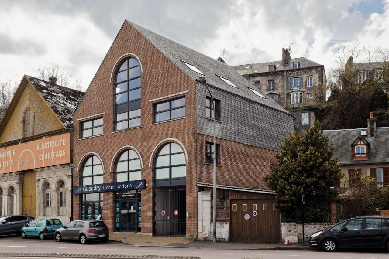 Apartamento Le Loft Du Cosmopolitain Honfleur Exterior foto