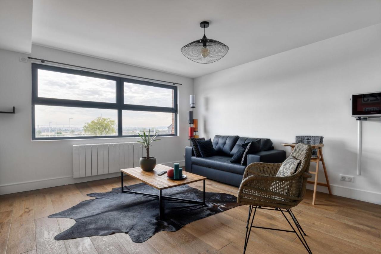 Apartamento Le Loft Du Cosmopolitain Honfleur Exterior foto